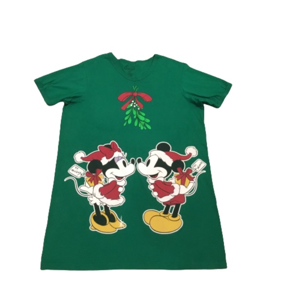 Disney Mickey And Minnie Santa Nightgown - Picture 1 of 4